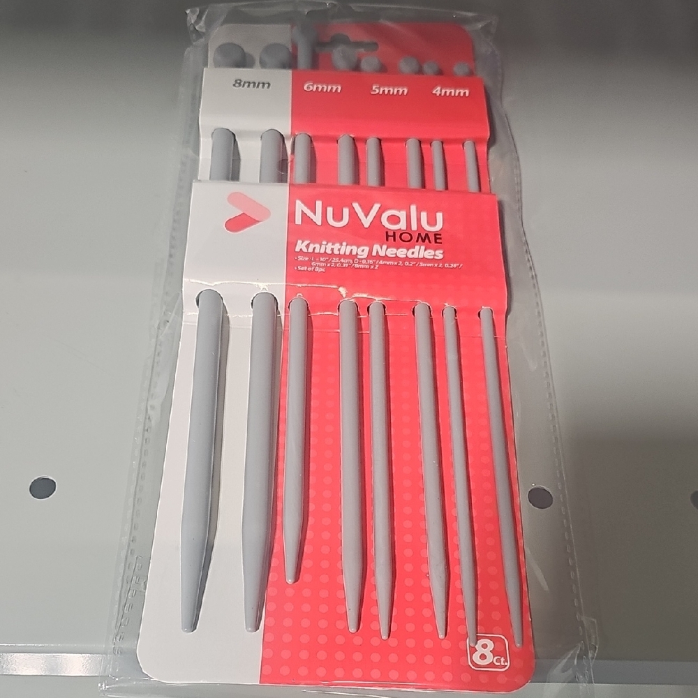 NuValu Home Knitting Needles Set